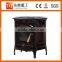 American style freestanding Enamel Fireplace/Wood fireplace with Brown colour DHF905UCE