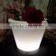 Die27 CM PE Plastic LED Lighted Planter Pots/LED Flower Pot for home garden loft