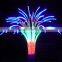 Artificial wholesale customized garden/party Christmas led firework tree light