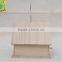 Best sell outdoor decorative cute wooden bird cage/wooden bird house