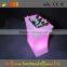 bacardi ice bucket/rechargeable led ice bucket/belvedere vodka bottle cooler acrylic ice bucket