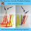 China manufacturer wholesale acrylic different colored glass vase