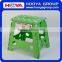 Plastic Folding step stool With Bathroom folding step stool with Handle EVA non-slip dot