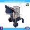 Garden beach tool trolley,beach camping foldable cart with wheels
