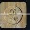 wholesale bamboo coaster