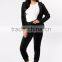 fitness clothes gym Hoodie Womens Velvet Track Suit Matching Set Long Sleeve Zip Up Hoodie And Jogger Pants blank tracksuits