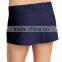 Bulk Production Wholesale High Quality Polyester Lycra Ladies Sexy One Piece Tight Blue Swimwear Shirred Swim Skirt
