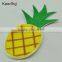 Bright-colored Pineapple Fruit Embroidery Textile Patch WEF-061