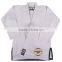 Pakistani Gi White color pearl weave top quality BJJ Gi's custom OEM