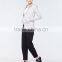 100% cotton long sleeve stripe zip hoodies