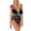 Runwaylover 5545 New Design Sexy Deep V-neck Sexy Swim Bodysuit
