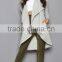 High quality latest deisgn knitted fabric fashion mature women coat