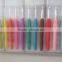 11pieces per Set, Plastic Rubber Handle Crochet Hook Set