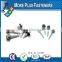 Taiwan #12-14 x 2" Hex - Unslotted Hex Washer Head Epoxy #3 410 Stainless Steel Bonded Sealing Washer Self-Drilling Screw