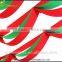 Christmas bunting flag Wave Flag with Bell and Ball 3 Layers Banner Merry Christmas Decor Ceiling Light Ornament