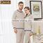 Hot Selling Qianxiu Long Sleeved Knitted Cotton Couple Jersey Mens Outdoor Pajamas