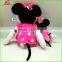 wholesale baby kids cartoon doll Minnie Mouse plush stuffed toy