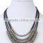 2015 fashion metal chain necklace Circle Necklace