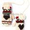 fashional pretty elegant warm soft cute cozy popular jacquard knit mitten