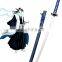 Rose-team Fantasia Anime Made Bleach Kuchiki Byakuya Zanpakutou Senbonzakura Blue Cosplay Wooden Weapons