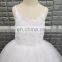 Lovely Straps Sleeveless Lace Appliques Ivory Flower Girl Dress