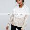 Wholesale classic women nylon custom plain bomber sports jacket