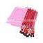 A3,A4,A5,B4,B5,B6,B8 file folder clear mesh bag printed logo document folder with zipper