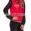 Varsity Letterman College Baseball COTTON & LEATHER JACKET BLACK & RED, Baseball Varsity Jacket for men & women