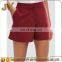New Design A-line Shorts Wine Shorts for Women Side Pockets Hot Shorts For Summer