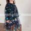 INS Korean children's clothing children's and girls' dresses, black BLINGBLING dress, shiny skirt
