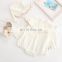 2020 spring Korean version of the baby and toddler lotus leaf collar long-sleeved one-piece baby girl fart romper