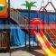 Multifunction colorful kids outdoor slide playground equipment for sale