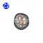 PVC sheath YJV 5*6 sizes black electrical power cable