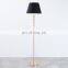 Wholesale modern decoration lighting metal tall luxury gold nordic standing floor lamp for office hotel