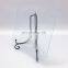 China supplier clear tempered glass chopping board with rough edge