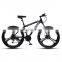 3 knife round cycle mountain bike for man and women steel frame with blueprint transmission mtb bike