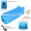 Nylon Polyester Durable inflatable lounger kids air sofa for Camping Park Beach Backyard bed inflatable laybag
