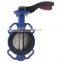 Bundor 4 aluminium handle pn16 clamp type butterfly valve manufacturer
