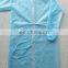 Disposable Isolation CPE Gown Disposable Blue Plastic Isolation Gown
