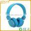 Cheap colorful factory OEM school children computer factory price cute girls headphones