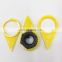 Yellow Wheel Nut Indicator Standard Point hby30 for 30/31mm