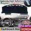 for Honda City 2015~2019 Anti-Slip Mat Dashboard Cover Pad Sunshade Dashmat Protect Carpet Car Accessories GM6 2016 2017 2018