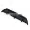 car External accessories abs material carbon fiber front lip splitter spoiler rear diffuser for Stelvio