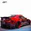 Beautiful newest wide body kit for Chevrolet Camaro in MB style carbon fiber front lip rear lip side skirts fender wing spoiler