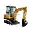 Competitive price small digger excavator hammer hydraulic excavator made in china