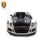 Wholesales Auto Body Kits Aluminum Wheels PP Material Car Bumpers Rear Mufflers  Body Parts