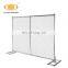 strong and stable  galvanized  chain link temporary fence for sale