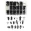 Car Retainer Clips Fastener -18 Most Popular Sizes 415pcs Auto Push Pin Rivets Set Door Trim Panel Clips With Remover for Car