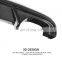 Wholesale Carbon Fiber Rear Car Diffuser for Volkswagen VW GOLF 7 VII MK7 R R-LINE 14-17
