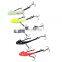 Fishing Jig Head With  Barbed Hook 14g 25g Jig Hooks for Soft Bait Lure Freshwater Saltwater Lead Jig Head Hook